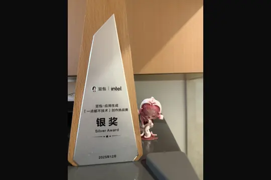 豆包 · 应用生成大赛 全国银奖