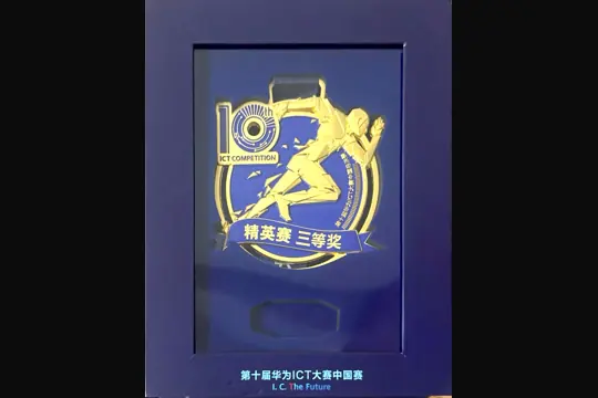 华为 ICT 大赛 中国总决赛 三等奖